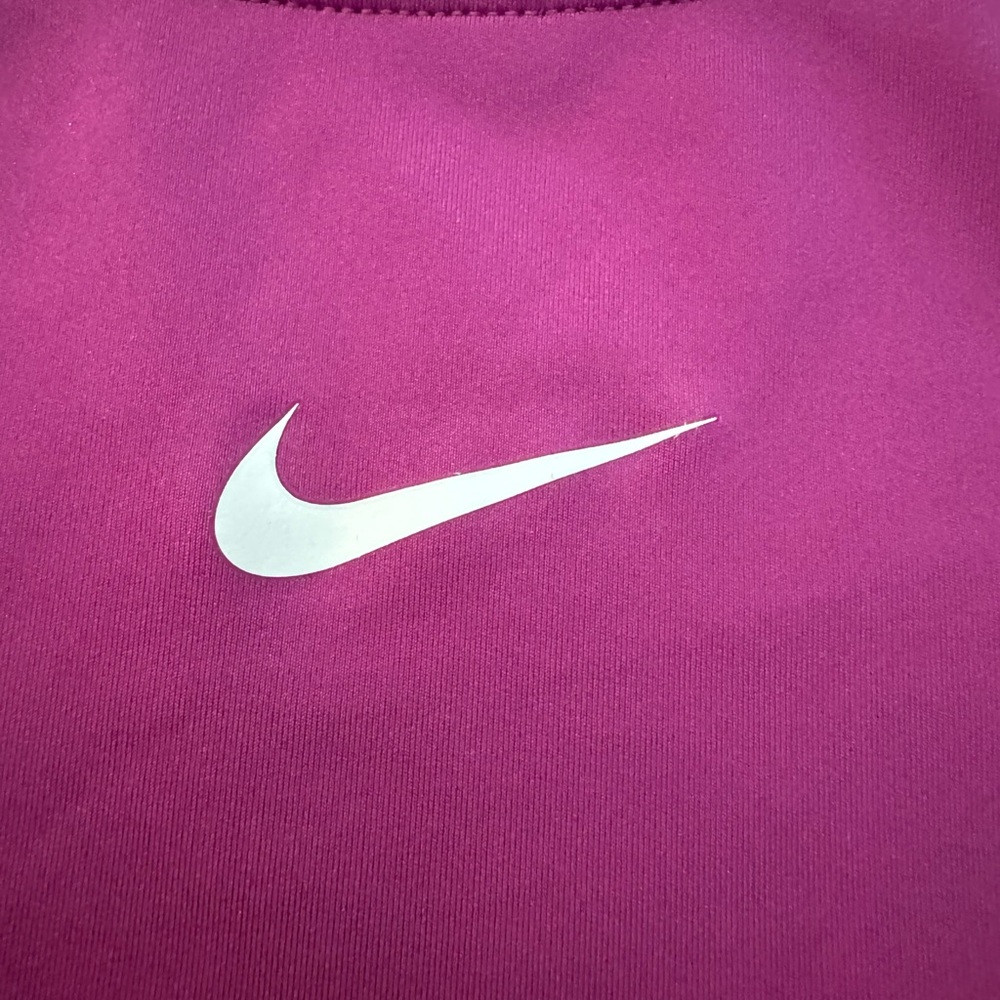 Nike Long Sleeve Cropped Performance Top - Picture 2 of 8